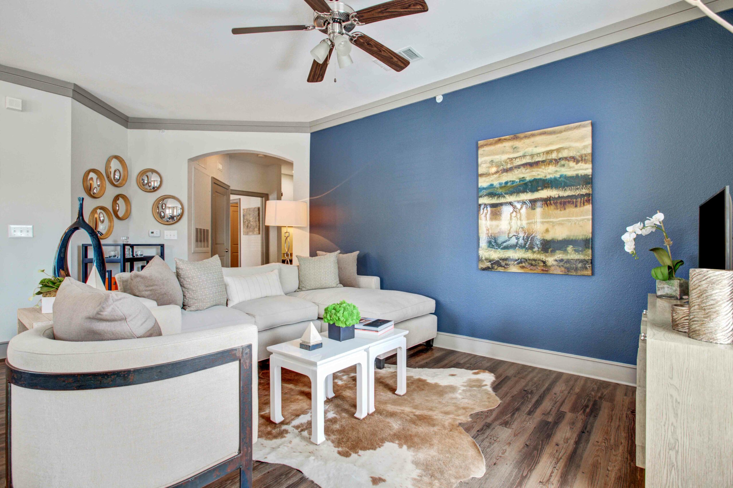 IMT Cinco Ranch Model Living Room